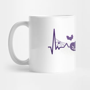 Halloween Heartbeat Mug